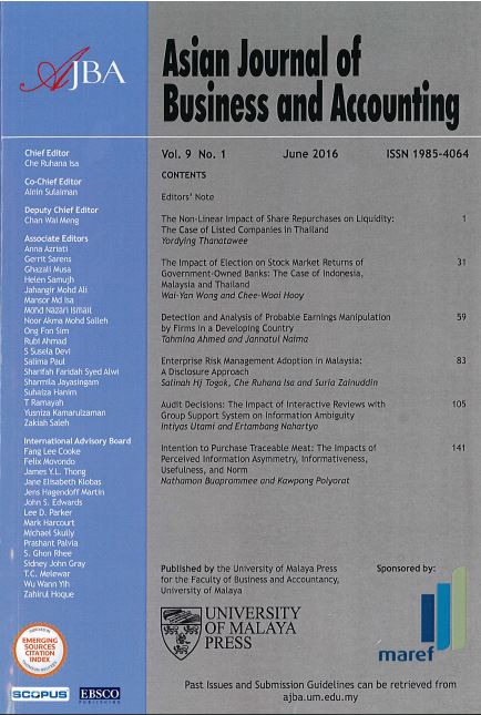 					View Vol. 9 No. 1 (2016)
				